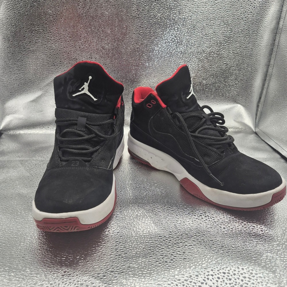 Jordan Max Aura 2 Black Red White Basketball Shoes CK6636-016 Mens 8